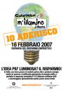 Campagna internazionale M’illumino di meno 2007