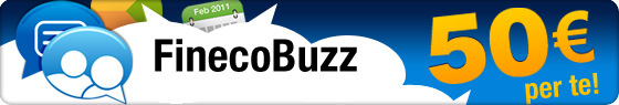 Promozione Fineco Buzz 2010