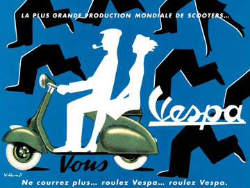 Piaggio Vespa - Spot francese