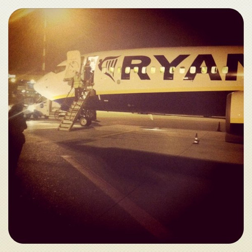 Aereo Ryanair fermo