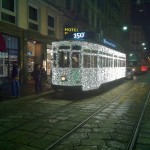 Milano - Tram - Festa 150 anni unità d'Italia