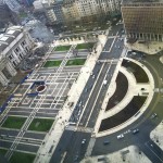 Milano - Piazza Duca d'Aosta - vista dal Palazzo Pirelli