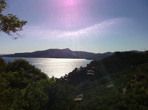 Vista costa ligure