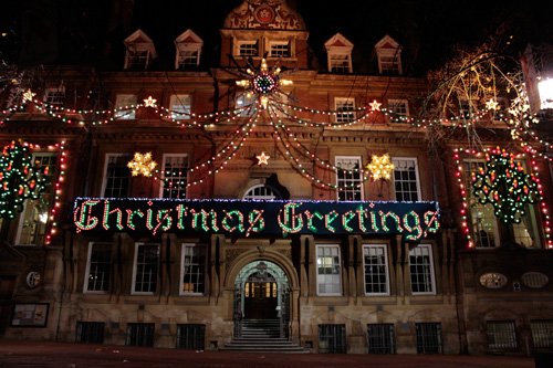 Christmas Greetings in Leicester